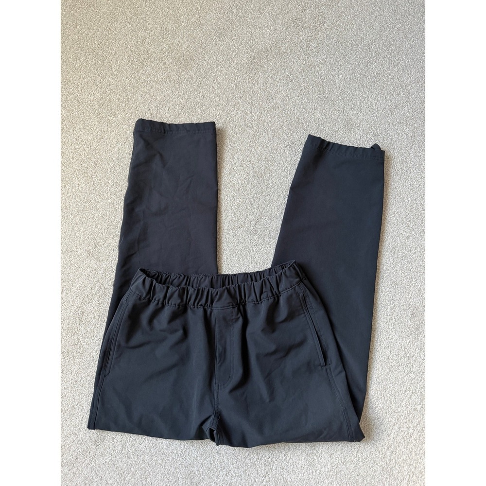 Stoic Gorpcore Performance Pants Size L Black Elastic Waist Pocketed